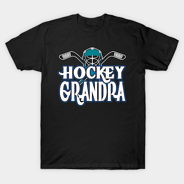 Hockey Dad Kids Hockey Father League Championship T Shirt - GRANDPA T-Shirt by finchandrewf